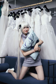 [Naisi] Nr. 120 Mo Liang zeigt das weißhaarige Tintenmädchen in der Umkleidekabine