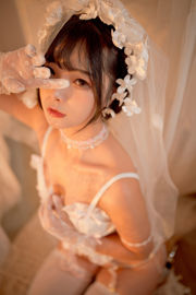[COSสวัสดิการ] yuuhui Yuhui - งานแต่งงานดอกไม้สีขาวบริสุทธิ์