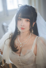 [Net Rode COSER Foto] COS Welzijn rioko Ryoko - Transparante trouwjurk