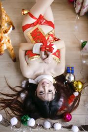 De mooiste school Hua Kong Yihong "Beauty Christmas Girl" [TGOD Push Goddess]