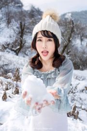 Doudoujing Youlina "ภาพถ่ายมนุษย์หิมะฤดูหนาว" [Xiuren] No.720