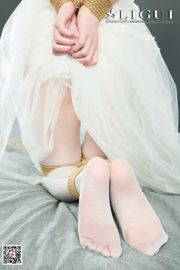 [丽 柜 Ligui] Модель Тяньтянь "Кружевное свадебное платье"
