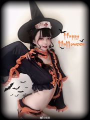 Weibo Coser Shima Aoi "Halloween Little Devil"