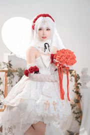 [Net Red COSER] Süße und beliebte Coser Noodle Fairy - Theresa Wedding Dress