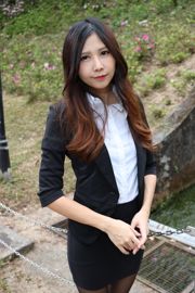 [Taiwan tendermodel] Zooey "Chinese University OL Black Silk Legs"