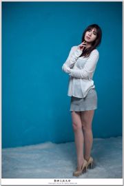 Zuid-Koreaanse schoonheid Song Joo Ah "Pure White Rabbit"
