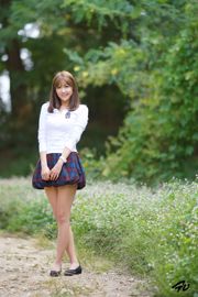 Li Renhui zestaw zdjęć "Outdoor Small Fresh Mini Skirt Series"