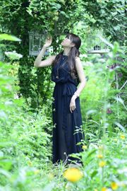 Ли Ын Хе "Черное элегантное длинное платье" [красотка по-корейски]